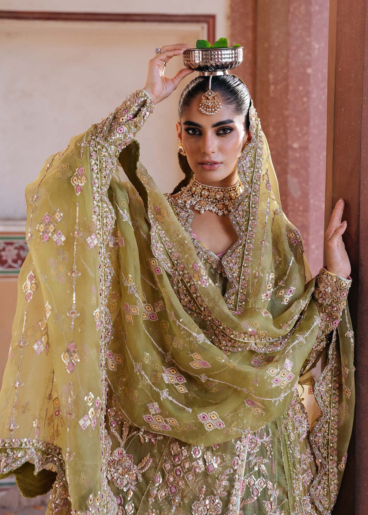 Kanwal Malik | Sajni Wedding Festive | AMAL - Wedding Dress - available at Maria Faisal in UK and USA.