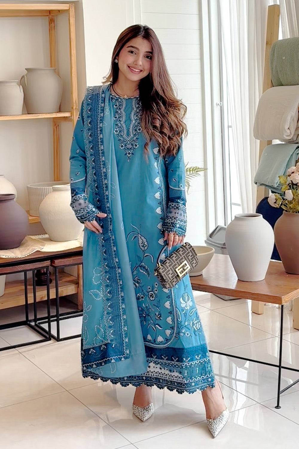 Maryam N Maria | Elara 25 |BLUE MOON - MS50370 by Maria Faisal - Registered Vendor of : Maryam N Maria - type : Ladies Clothes - 100% original wedding dresses