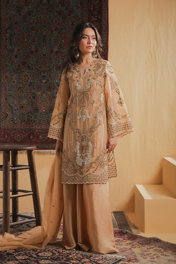 Shamaeel Ansari | Majestic Legacy | Amber Elixir - Bridal Dress - available at Maria Faisal in UK and USA.