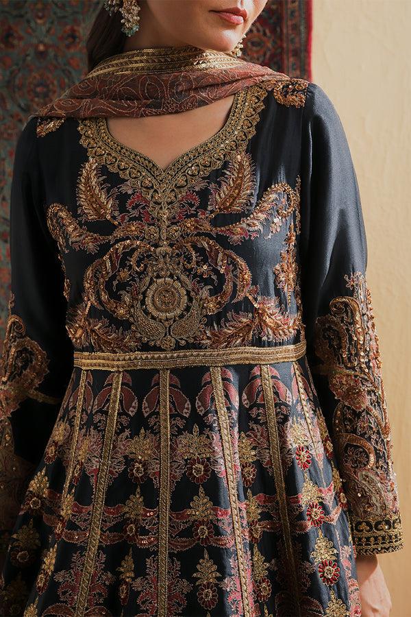 Shamaeel Ansari | Majestic Legacy | Royal Pishwas - Bridal Dress - available at Maria Faisal in UK and USA.