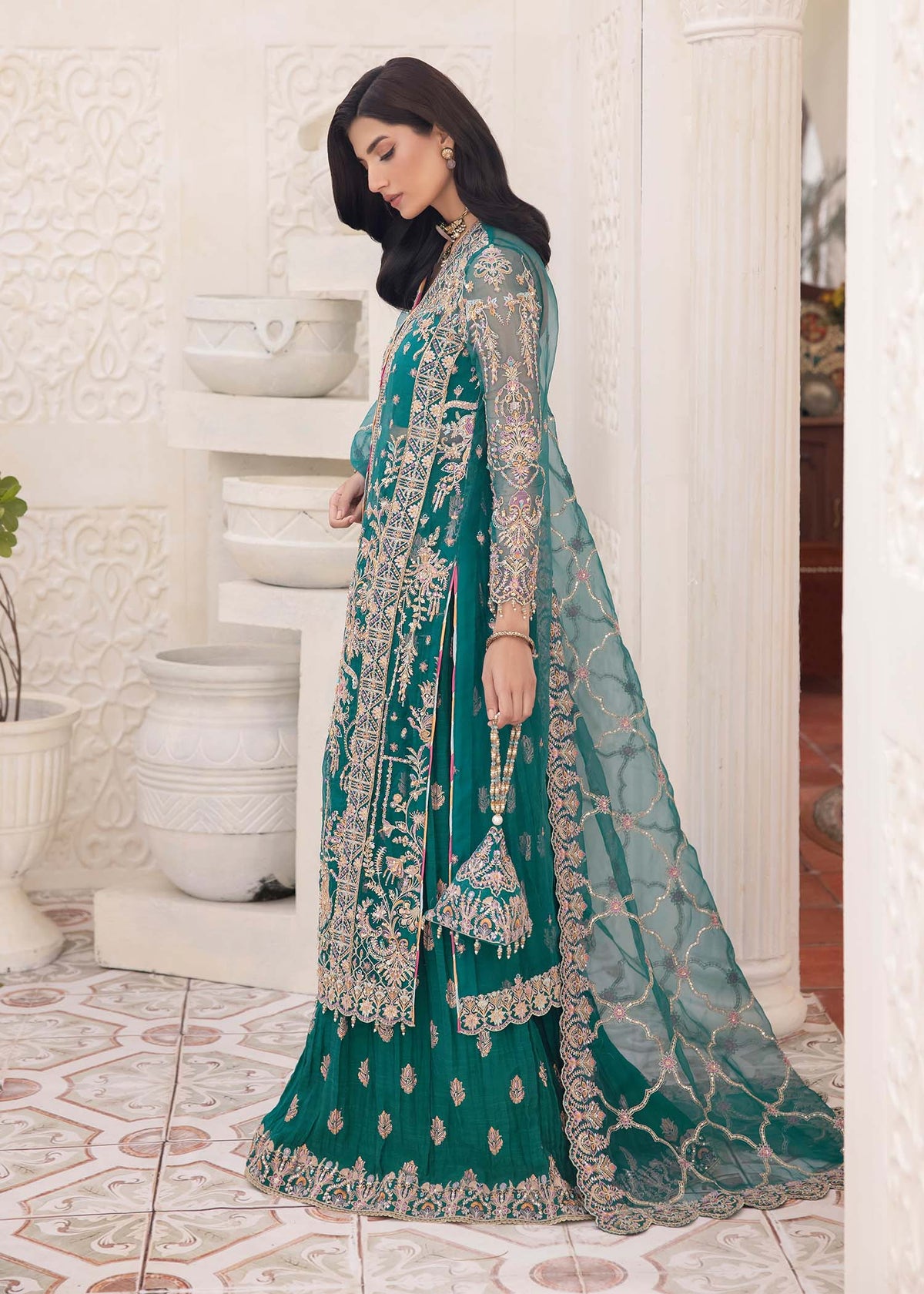 Kanwal Malik | Mirha Eid Luxury Pret 25 | Maya by Maria Faisal - Registered Vendor of : Kanwal Malik - type : Ladies Clothes - 100% original wedding dresses