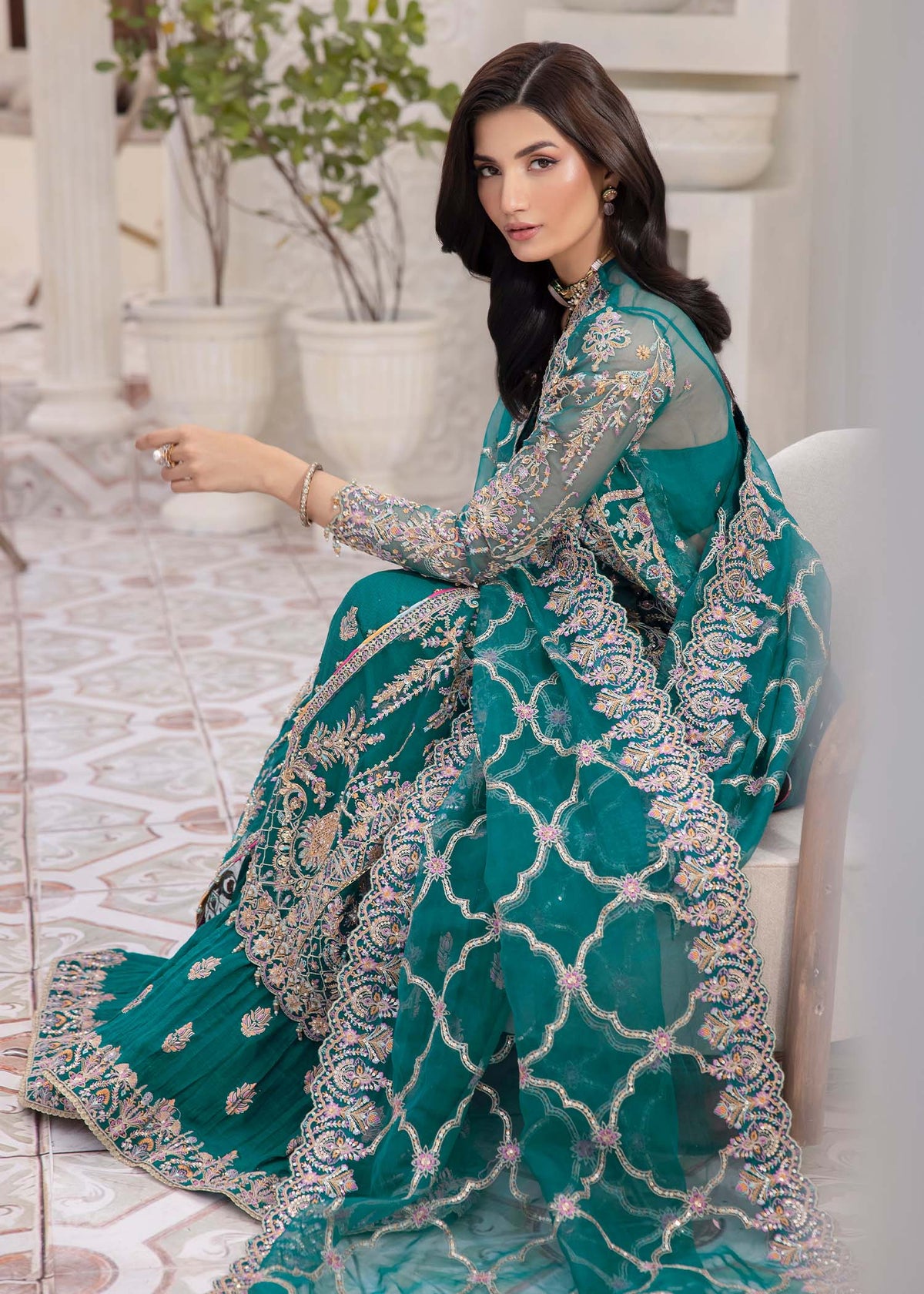 Kanwal Malik | Mirha Eid Luxury Pret 25 | Maya by Maria Faisal - Registered Vendor of : Kanwal Malik - type : Ladies Clothes - 100% original wedding dresses