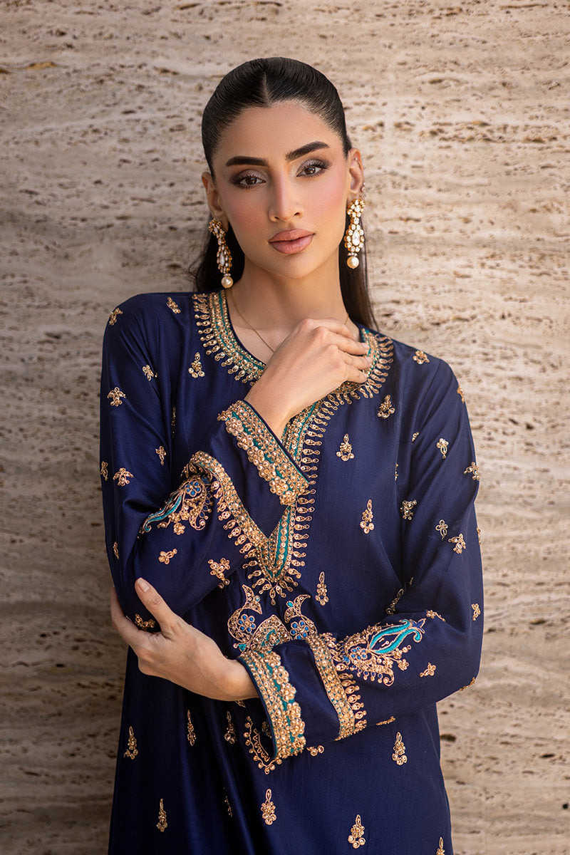 Mina Hasan | Fall Edit 26 | Ursala - Formal Dress - available at Maria Faisal in UK and USA.