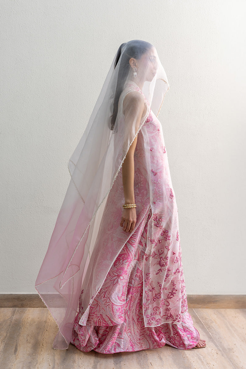 Mina Hasan | Fall Edit 26 | Sashana - Formal Dress - available at Maria Faisal in UK and USA.