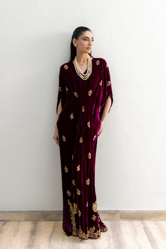 Mina Hasan | Fall Edit 26 | Aida - Formal Dress - available at Maria Faisal in UK and USA.