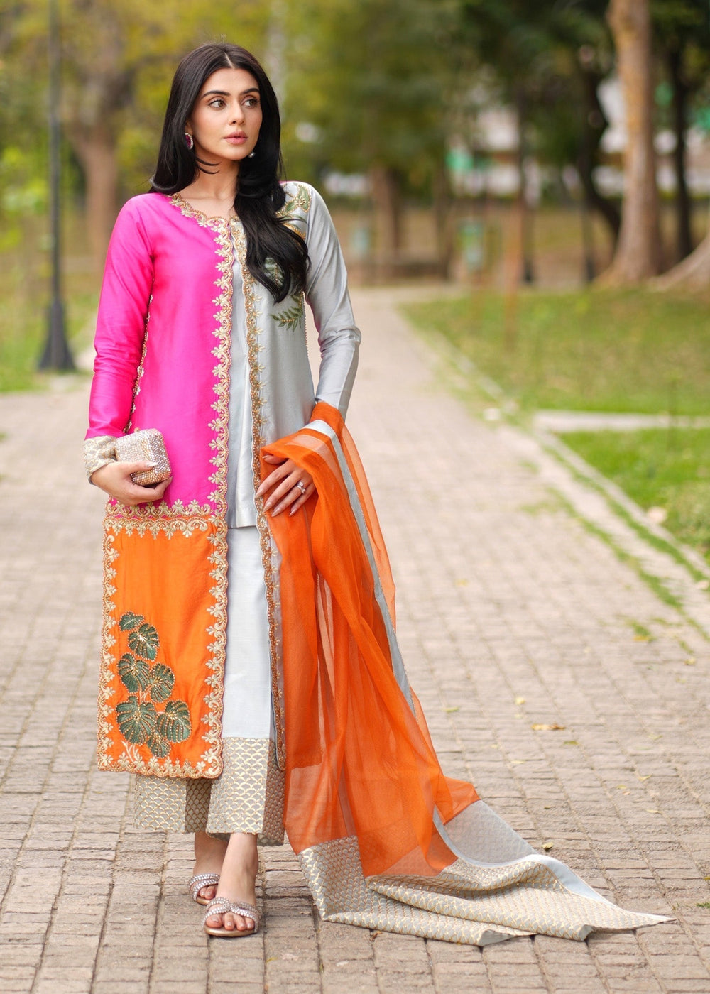 Fozia Khalid I Dilkash Festive Wear 25 | abeer - Ladies Clothes - Maria Faisal