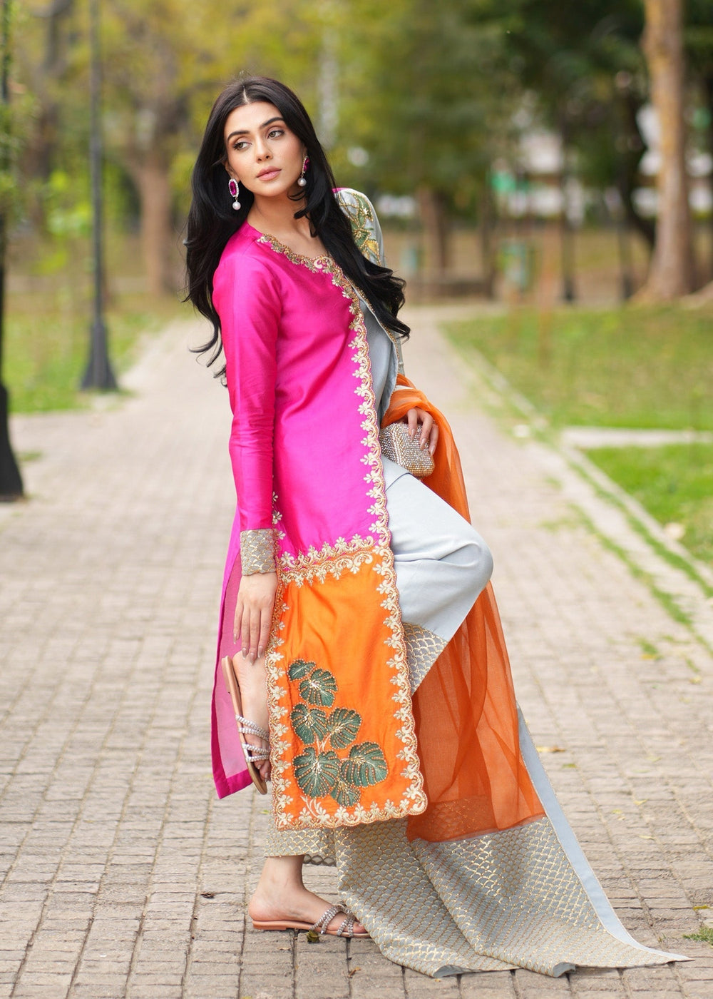 Fozia Khalid I Dilkash Festive Wear 25 | abeer - Ladies Clothes - Maria Faisal