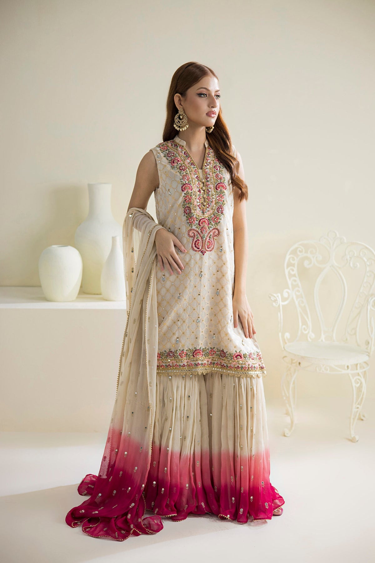 Farhat Jahan | Luxury Pret | Chaandni - Maria Faisal