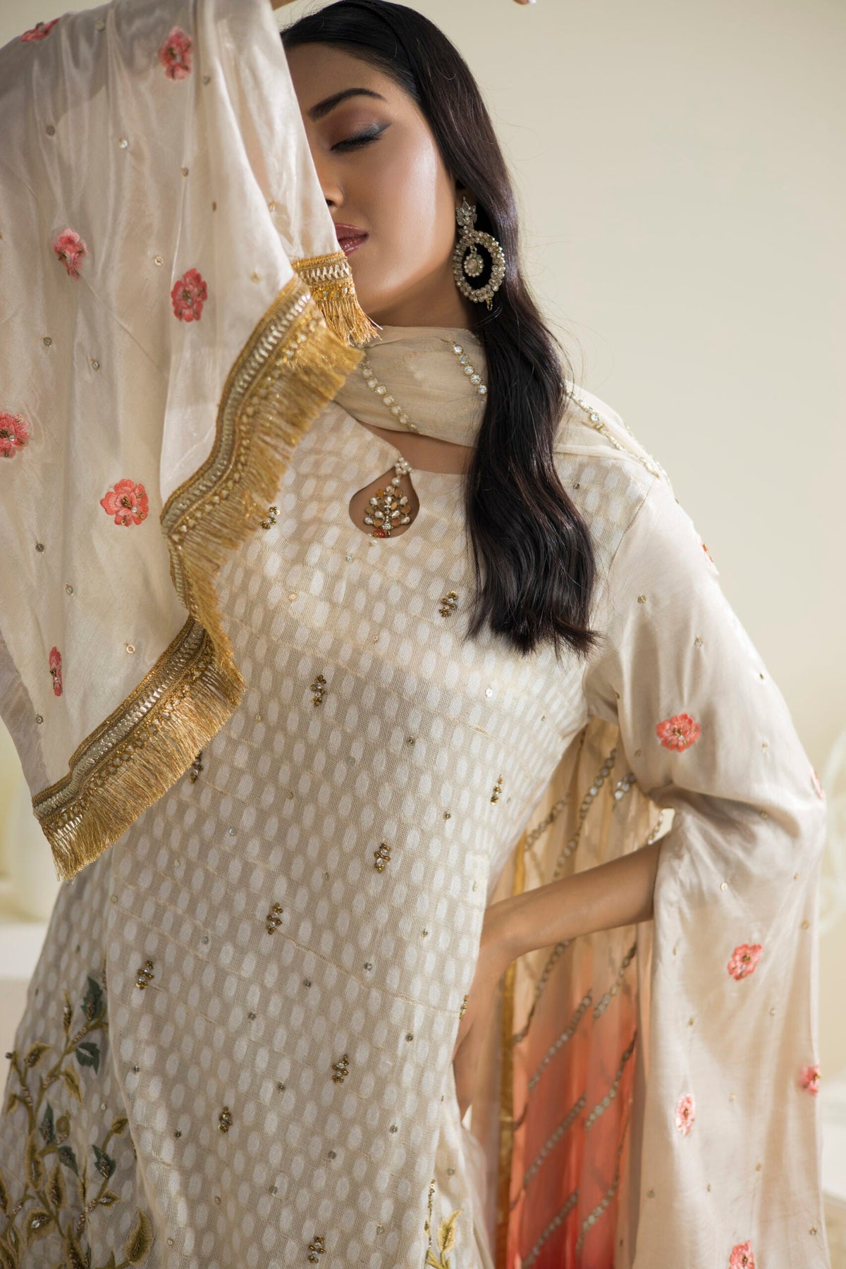 Farhat Jahan | Luxury Pret | Qainaat - Maria Faisal