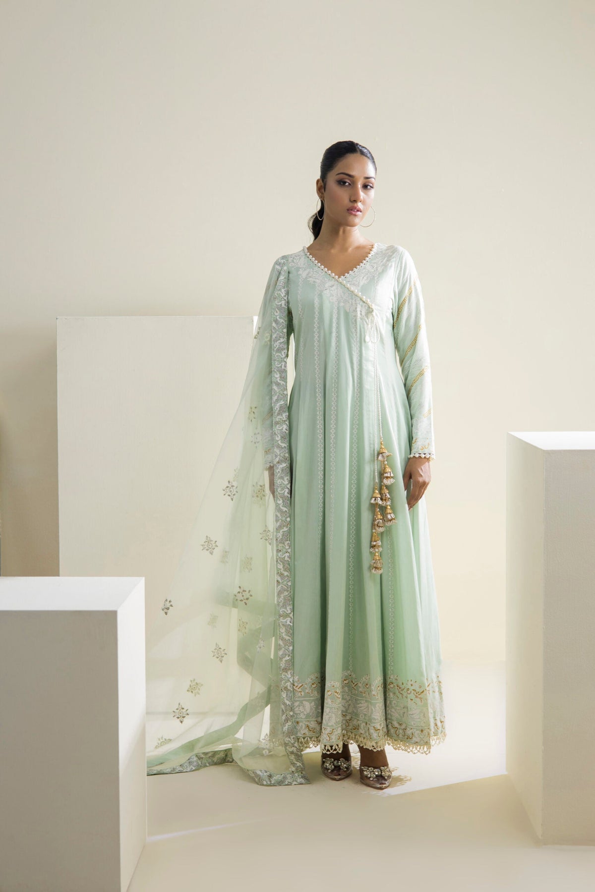 Farhat Jahan | Luxury Pret | Aabroo - Maria Faisal