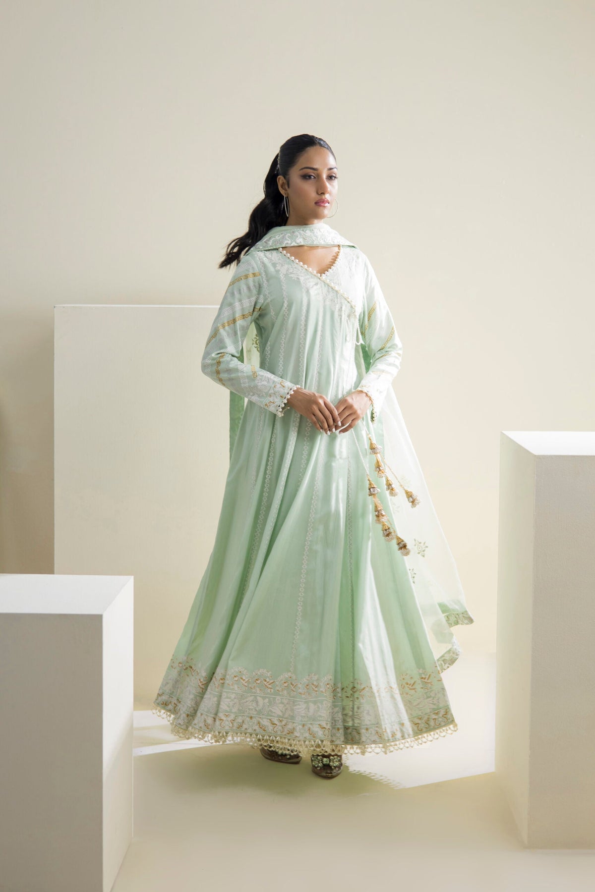 Farhat Jahan | Luxury Pret | Aabroo - Maria Faisal