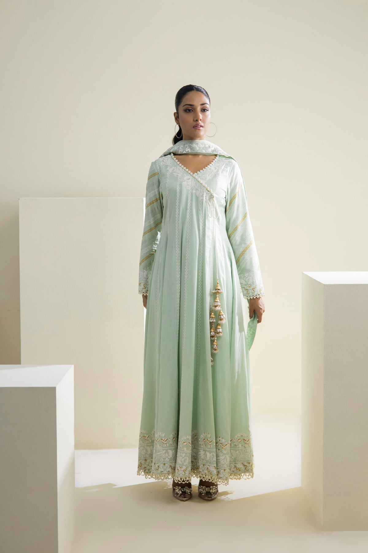 Farhat Jahan | Luxury Pret | Aabroo - Maria Faisal