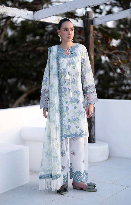 AJR Couture | Printakari Lawn 25 | Isle by Maria Faisal - Registered Vendor of : AJR Couture - type : Ladies Clothes - 100% original wedding dresses