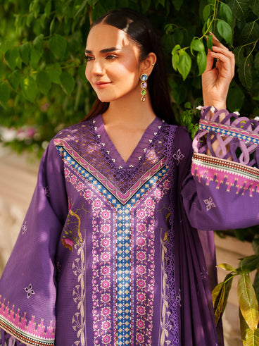 Parishay | Ivy Bloom Winter | IW-08 | 3 PC Winter - Ladies Clothes - Maria Faisal