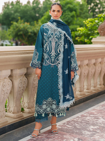 Parishay | Ivy Bloom Winter | IW-09 | 3 PC Winter - Ladies Clothes - Maria Faisal
