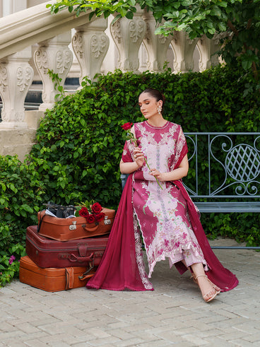 Parishay | Ivy Bloom Winter | IW-11 | 3 PC Winter - Ladies Clothes - Maria Faisal