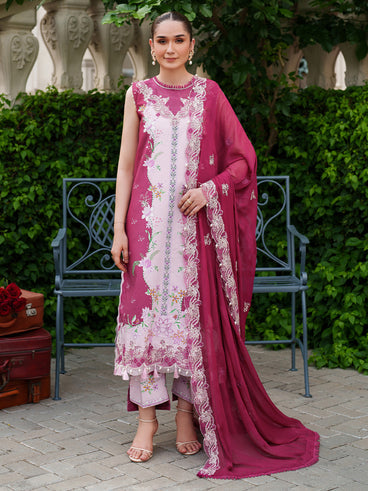 Parishay | Ivy Bloom Winter | IW-11 | 3 PC Winter - Ladies Clothes - Maria Faisal