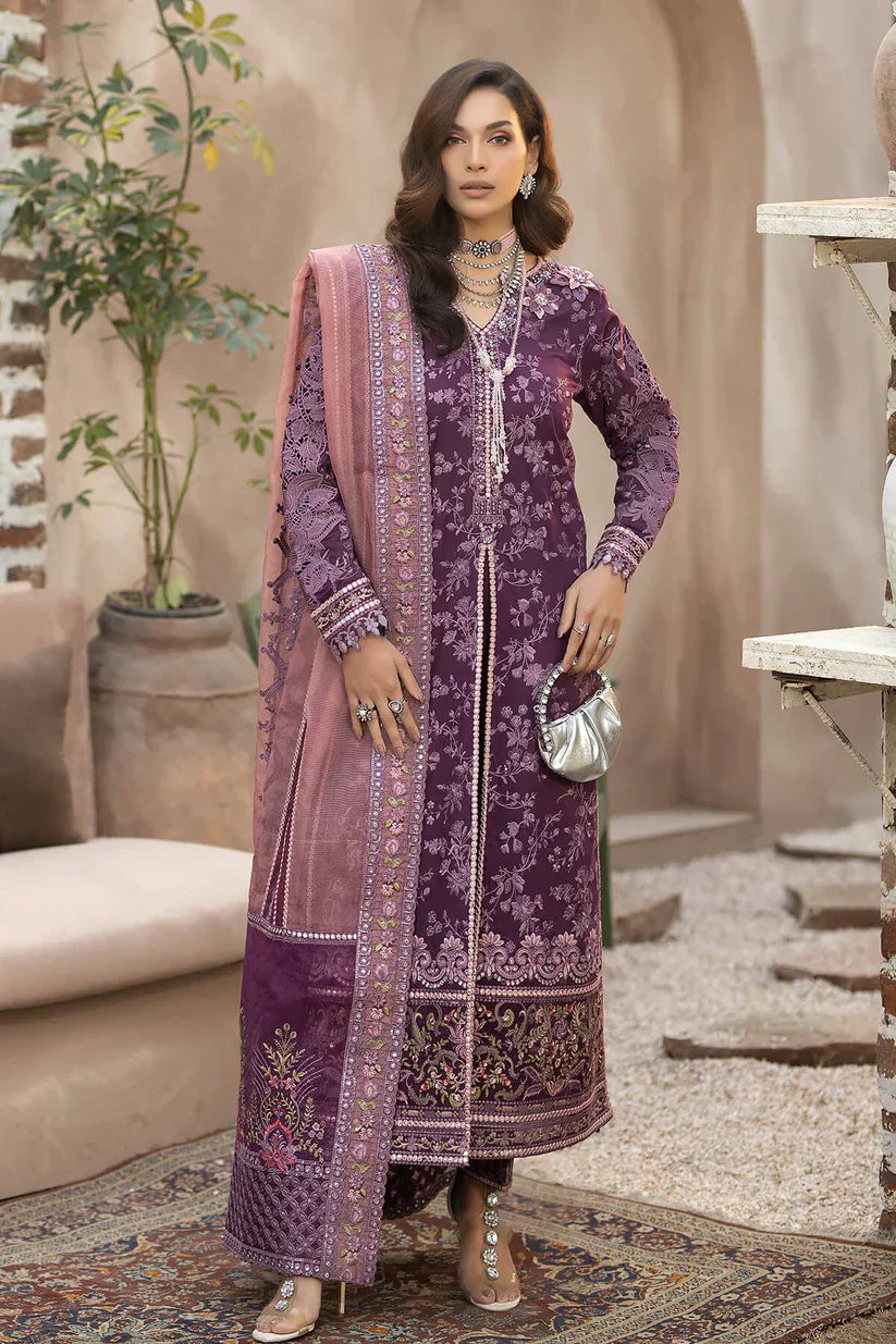 Imrozia Premium | Gulposh Luxury Lawn 24 | S.L 43 Amayrah - Ladies Clothes - Maria Faisal