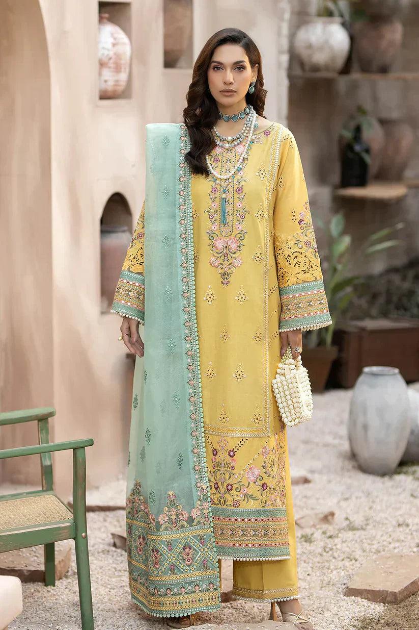 Imrozia Premium | Gulposh Luxury Lawn 24 | S.L 44 Zaira - Ladies Clothes - Maria Faisal