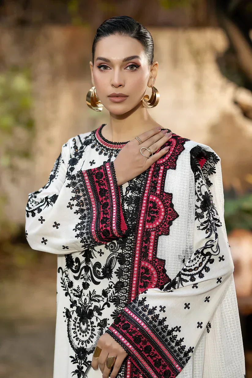 Imrozia Premium | Gulposh Luxury Lawn 24 | S.L 45 Karima - Ladies Clothes - Maria Faisal