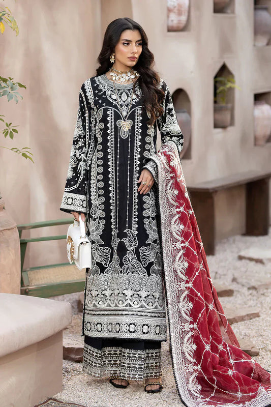 Imrozia Premium | Gulposh Luxury Lawn 24 | S.L 48 Aafia - Ladies Clothes - Maria Faisal
