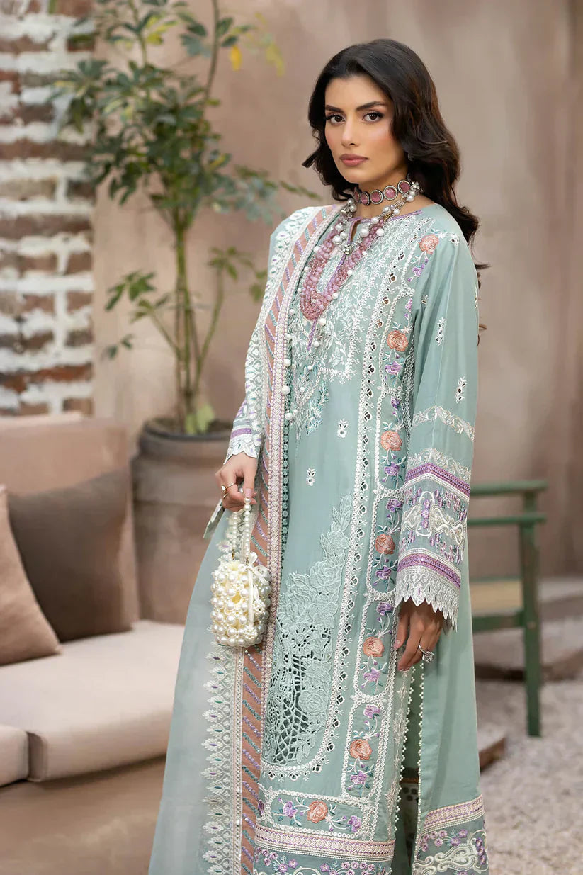 Imrozia Premium | Gulposh Luxury Lawn 24 | S.L 49 Mirha - Ladies Clothes - Maria Faisal