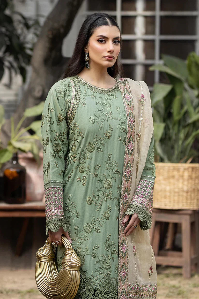 Imrozia Premium | Gulposh Luxury Lawn 24 | S.L 51 Amaani - Ladies Clothes - Maria Faisal