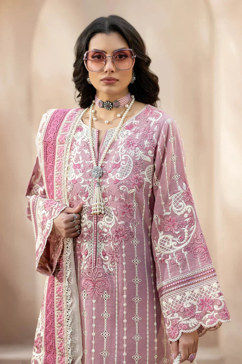 Imrozia Premium | Gulposh Luxury Lawn 24 | S.L 52 Abeer - Ladies Clothes - Maria Faisal