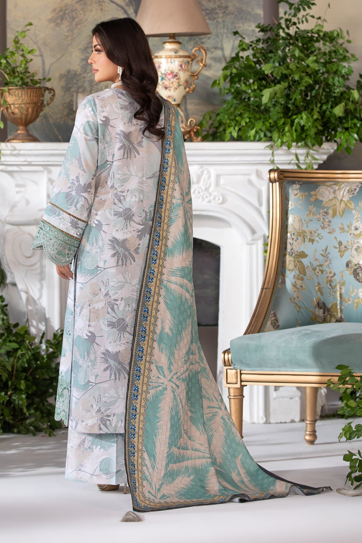 Imrozia Premium | Masakali Winter Pret | I.P-83 Mahnoor - Designer Dress with Intricate embroidery and embellishments. Shop elegent wedding dress at Maria Faisal.