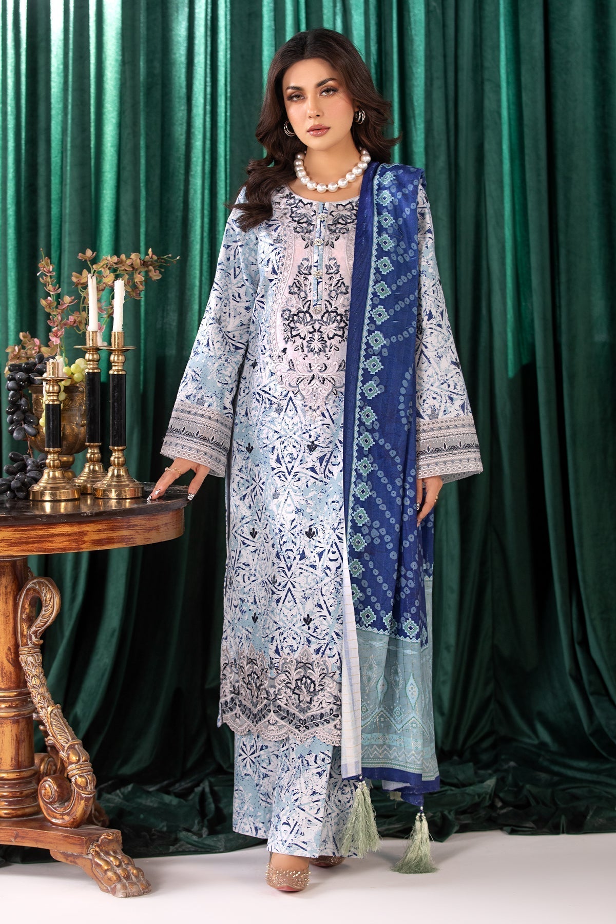 Imrozia Premium | Masakali Winter Pret | I.P-79 Roop - Designer Dress with Intricate embroidery and embellishments. Shop elegent wedding dress at Maria Faisal.