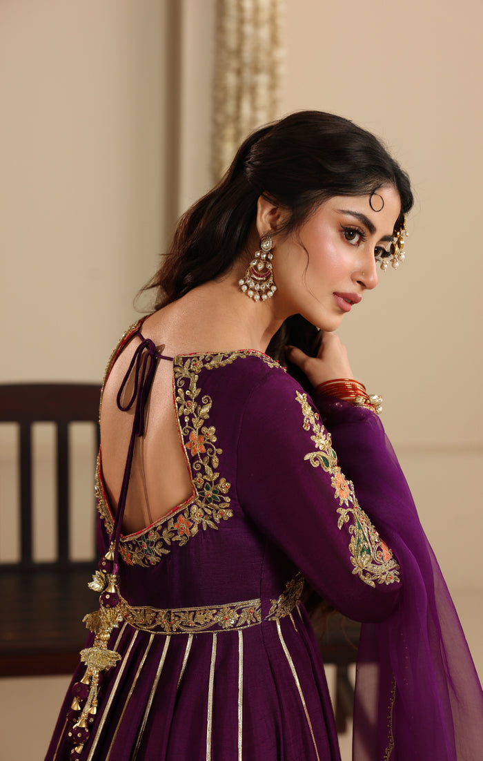 Maya | Dastaan Wedding Formals | ZEENAT - Wedding Dress - available at Maria Faisal in UK and USA.