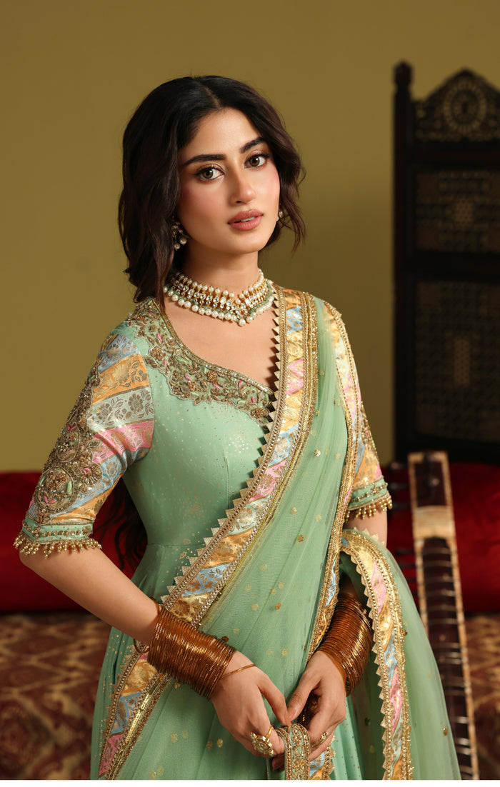 Maya | Dastaan Wedding Formals | BANO - Wedding Dress - available at Maria Faisal in UK and USA.