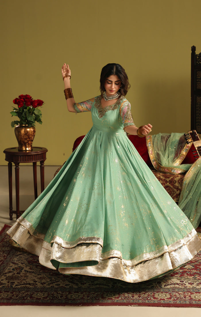 Maya | Dastaan Wedding Formals | BANO - Wedding Dress - available at Maria Faisal in UK and USA.