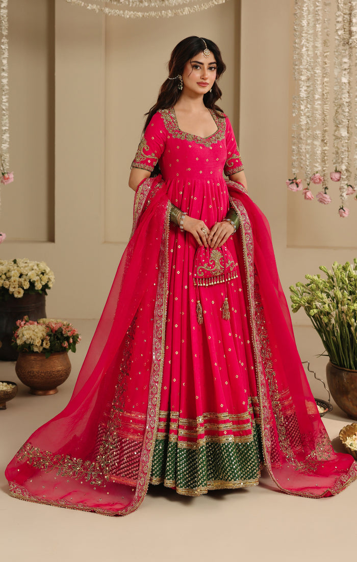 Maya | Dastaan Wedding Formals | NILOFAR - Wedding Dress - available at Maria Faisal in UK and USA.