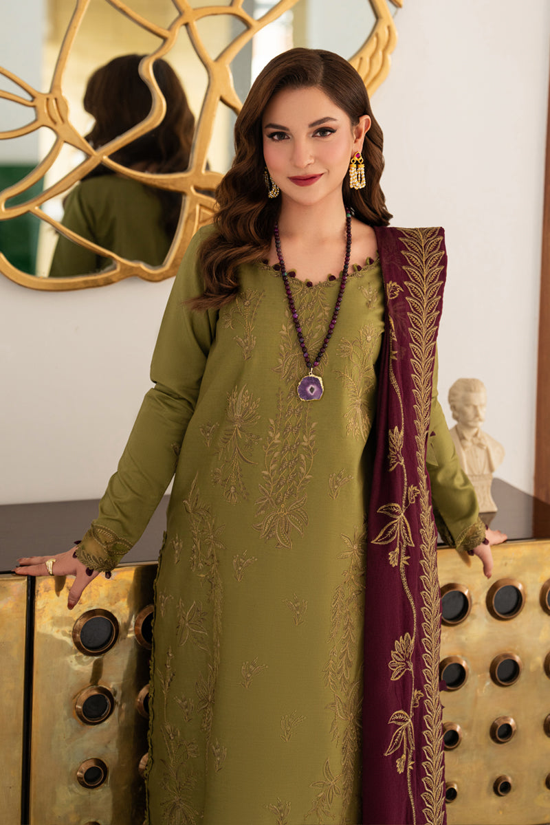 Rangrasiya | Carnation Eid Edit 26 | Irha - Luxury Dress - available at Maria Faisal in UK and USA.