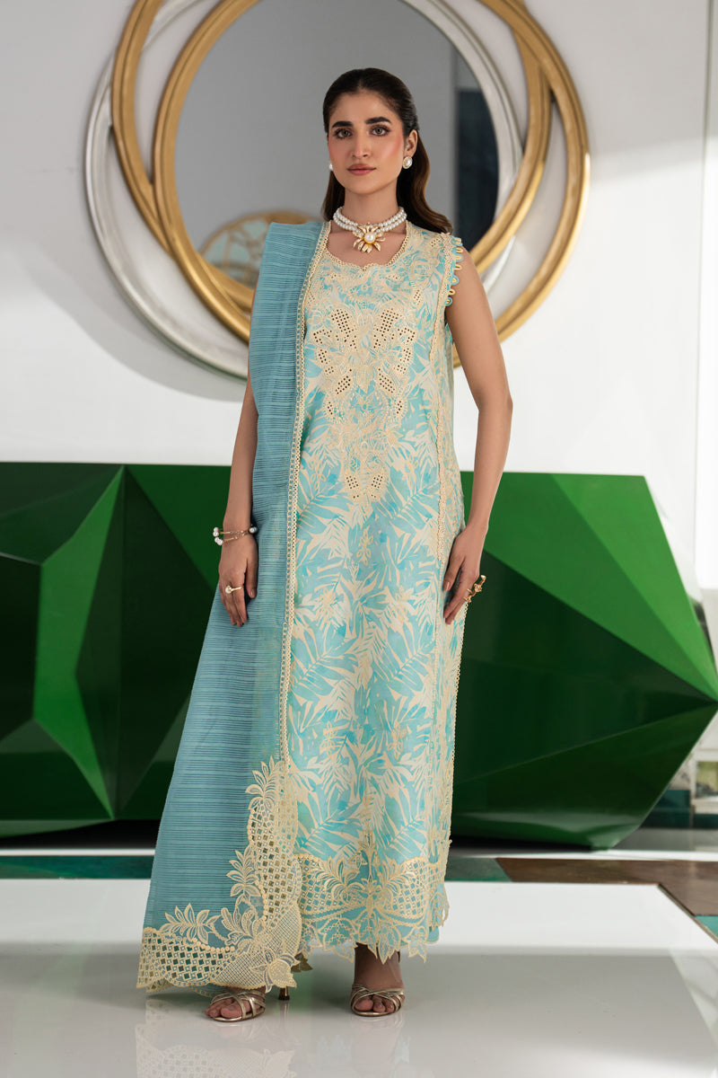 Rangrasiya | Carnation Eid Edit 26 | Isla - Luxury Dress - available at Maria Faisal in UK and USA.
