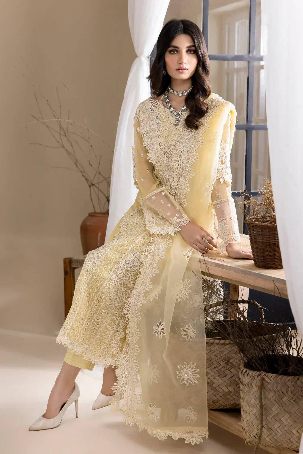 Iznik | Chinnon Chiffon | CC-23 DELILAH - Ladies Clothes - Maria Faisal