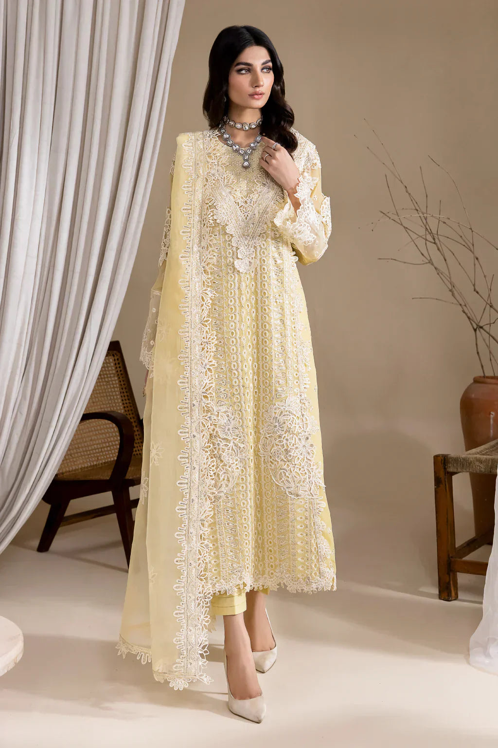 Iznik | Chinnon Chiffon | CC-23 DELILAH - Ladies Clothes - Maria Faisal