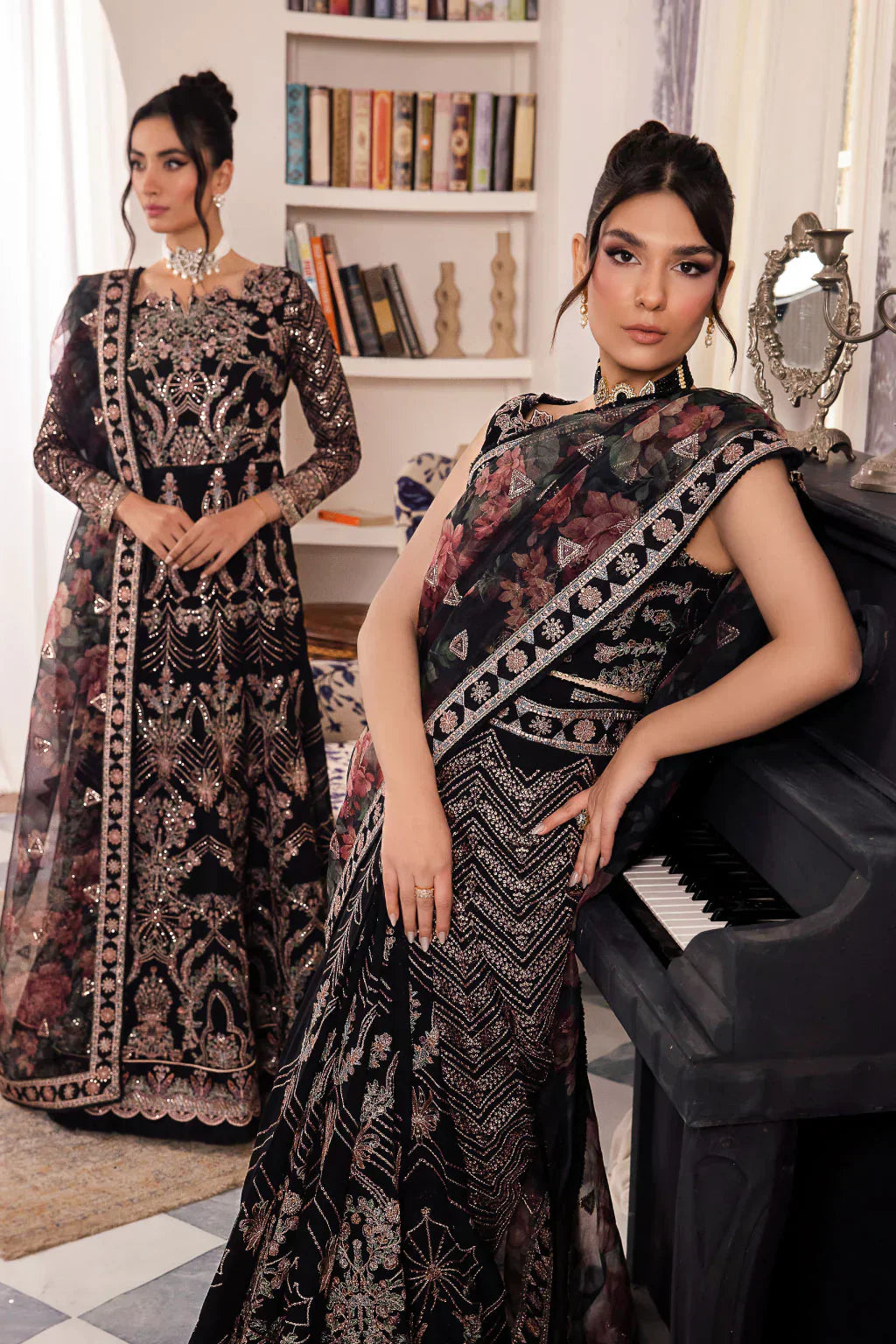 Iznik | Chinnon Chiffon | CC-32 KIAH - Ladies Clothes - Maria Faisal
