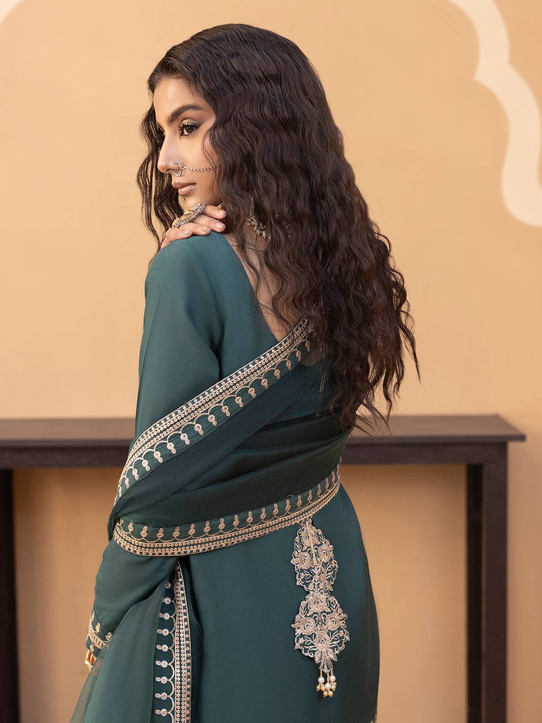 Hem Stitch | Raw Silk Edit 25 | Jasmine by Maria Faisal - Registered Vendor of : Hemstitch - type : Ladies Clothes - 100% original wedding dresses