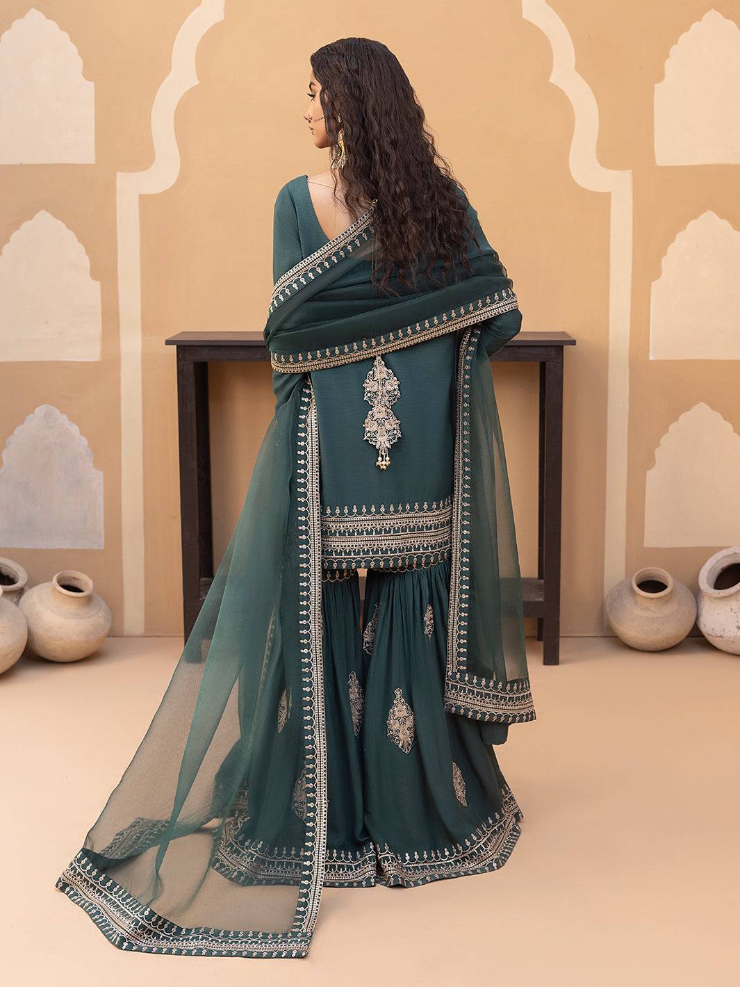 Hem Stitch | Raw Silk Edit 25 | Jasmine by Maria Faisal - Registered Vendor of : Hemstitch - type : Ladies Clothes - 100% original wedding dresses