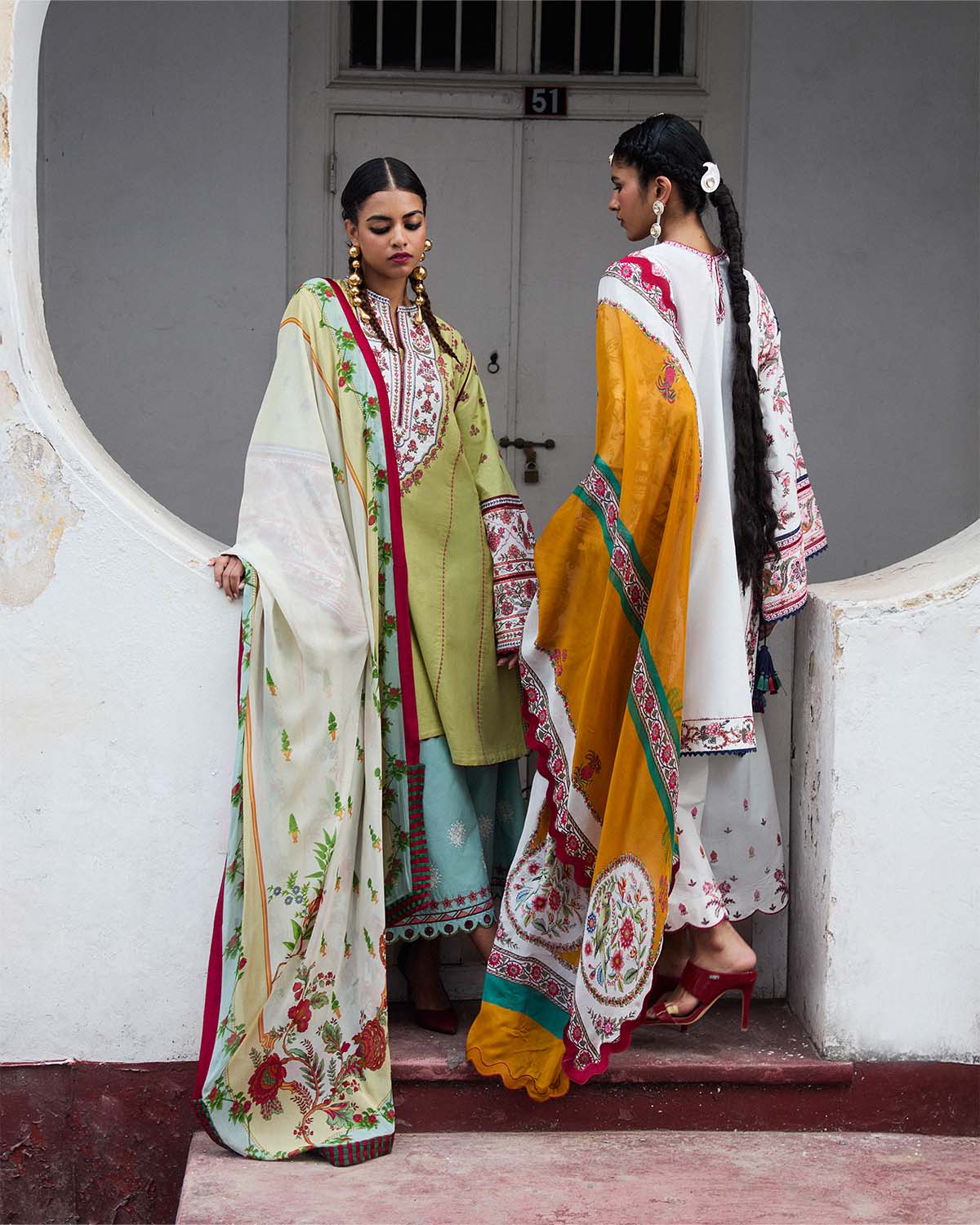 Jugnu | SS 25 | Siran by Maria Faisal - Registered Vendor of : Jugnu - type : Ladies Clothes - 100% original wedding dresses