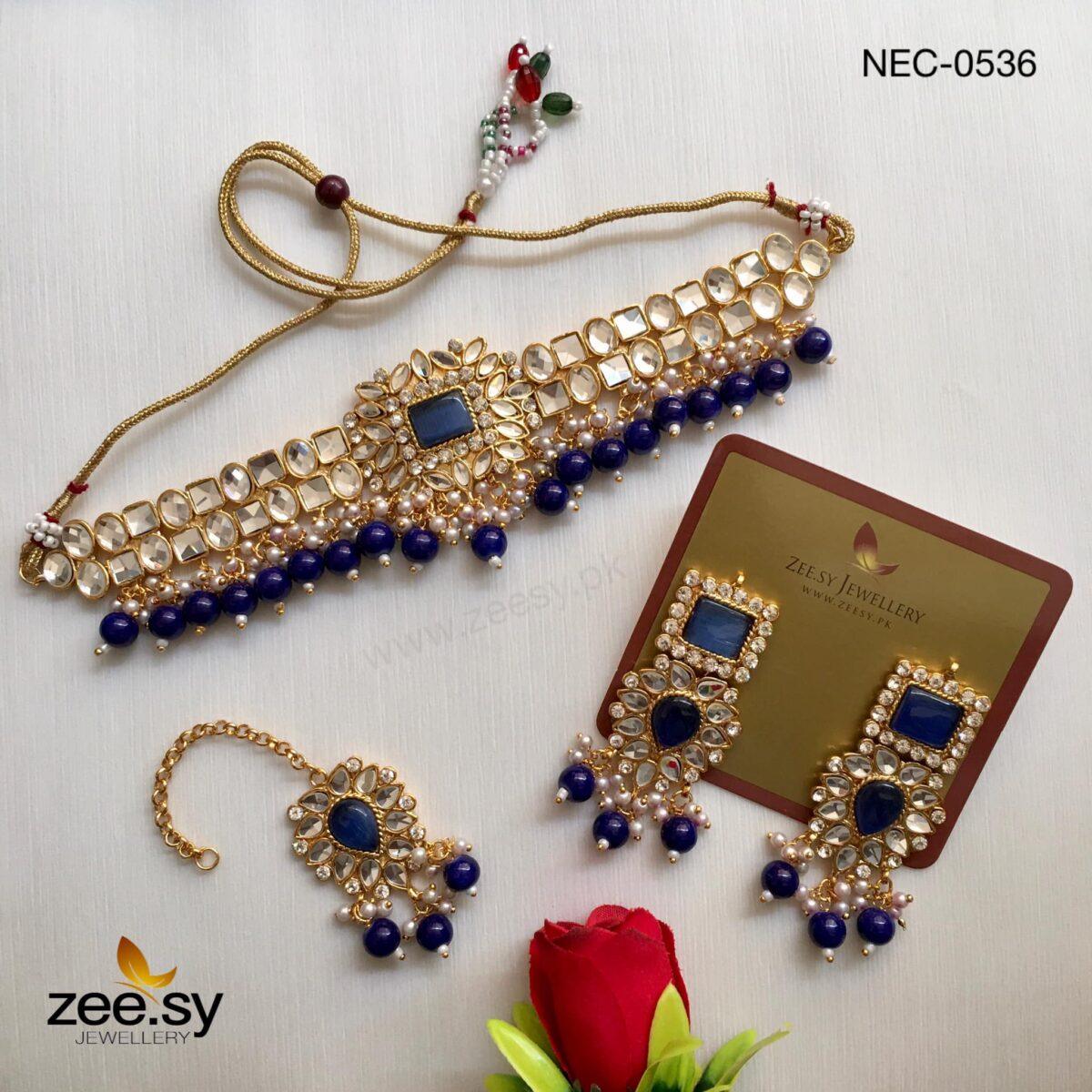 Kundan Necklace-0536 - Necklace Sets 