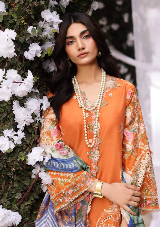 Kahf Premium | Festive Lawn 24 | KFL-10 MAYA - Ladies Clothes - Maria Faisal