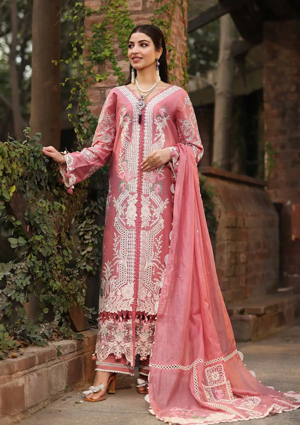 Kahf Premium | Festive Lawn 24 | KFL-13 ZEB - Ladies Clothes - Maria Faisal