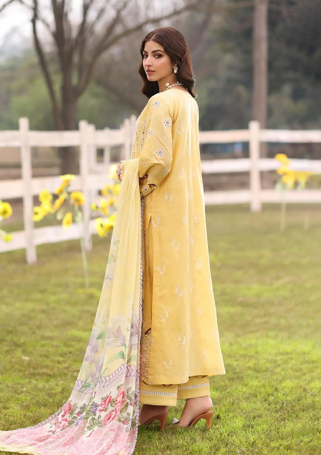 Kahf Premium | Festive Lawn 24 | KFL-05 SAHAR - Ladies Clothes - Maria Faisal