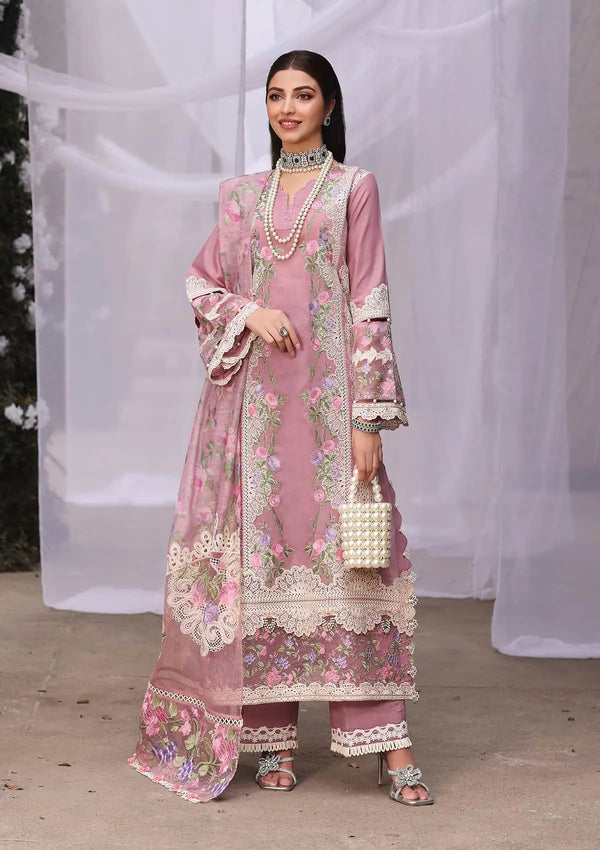 Kahf Premium | Festive Lawn 24 | KFL-03 SASSI - Ladies Clothes - Maria Faisal