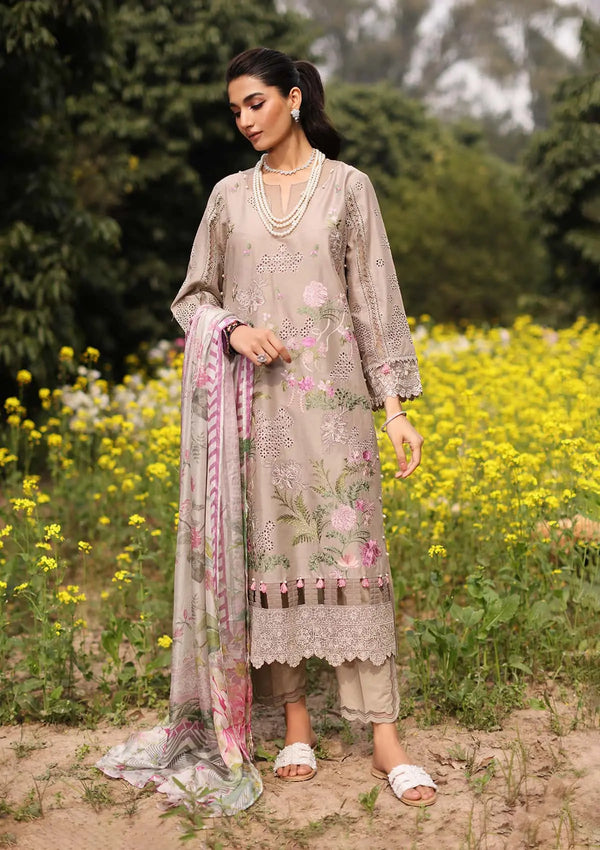 Kahf Premium | Festive Lawn 24 | KFL-12 HEER - Ladies Clothes - Maria Faisal