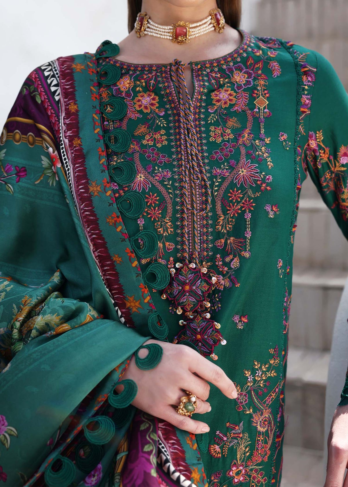 Kanwal Malik | Elysia Luxury Lawn 25 | Sierra by Maria Faisal - Registered Vendor of : Kanwal Malik - type : Ladies Clothes - 100% original wedding dresses