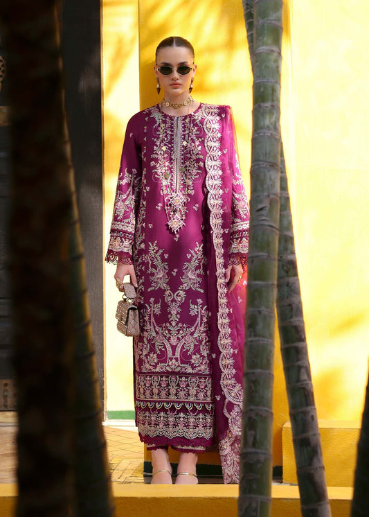 Kanwal Malik | Elysia Luxury Lawn 25 | Lavena by Maria Faisal - Registered Vendor of : Kanwal Malik - type : Ladies Clothes - 100% original wedding dresses